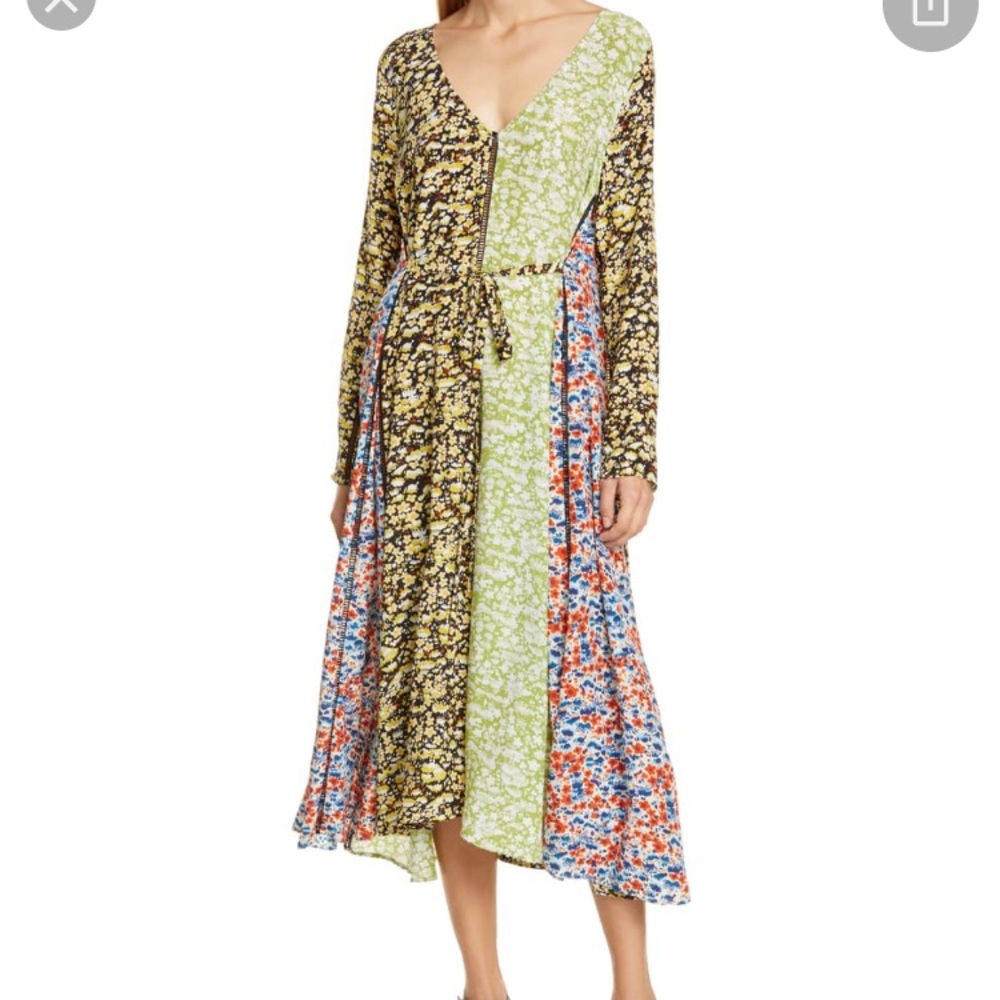 ⚡️SALE⚡️BNWT Stine Goya silk midi dress - Picture 4 of 7